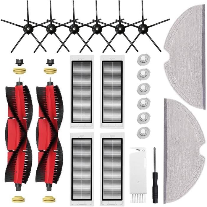 6 Filtri HEPA WuYan Per Aspirapolvere Robot Xiaomi Roborock S5, S6, T4, T6, T7, S55, S60 - Ricambio Manutenzione