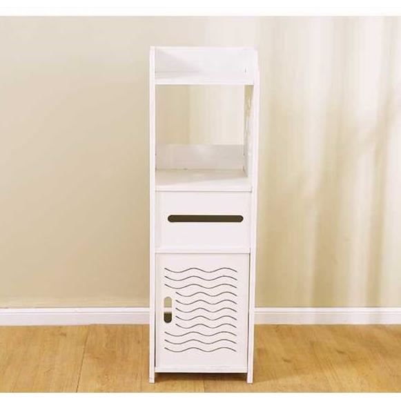 Meuble Wc Etagere Bois Blanc Hauteur 68cm Etagere D Angle Achat