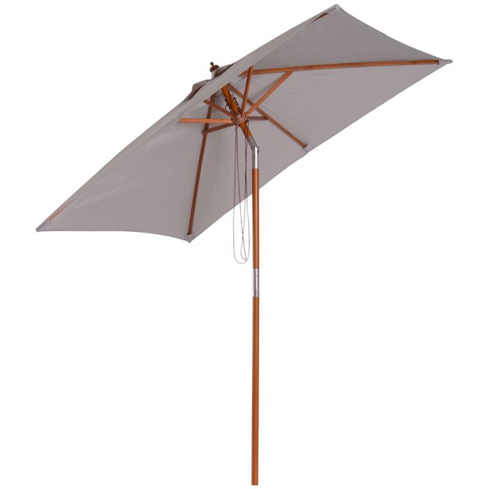 parasol bois inclinable off 78 cheap price
