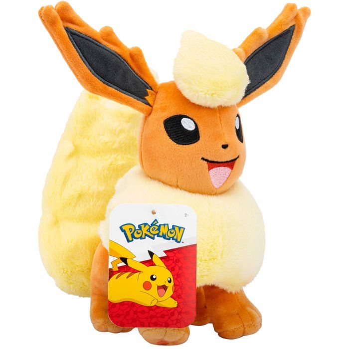 Peluche Pokémon Pyroli POKEMON 20 cm ultra douce licence officielle