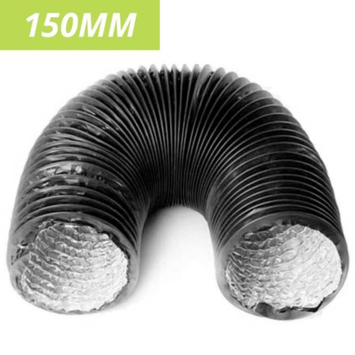 Gaine ALU et PVC Ø 152mm - boite de 3 mètres - Rodwin Ventilation
