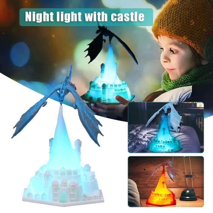 Lampe Dragons 3 - Krokmou & Furie Eclair