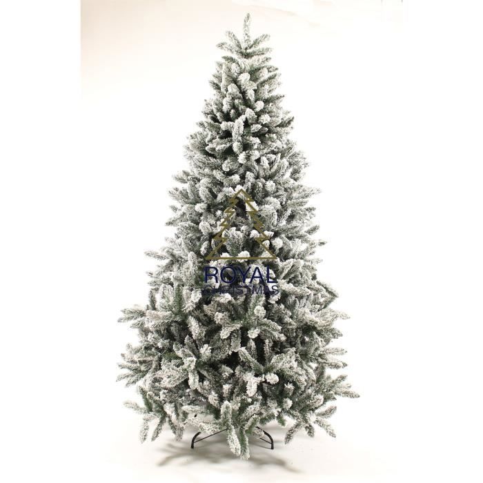 Sapin De Noel Artificiel 270 Cm Sapin De Noel Artificiel Neige Sapin Deluxe 270 Cm Royal Christmas Cdiscount Maison