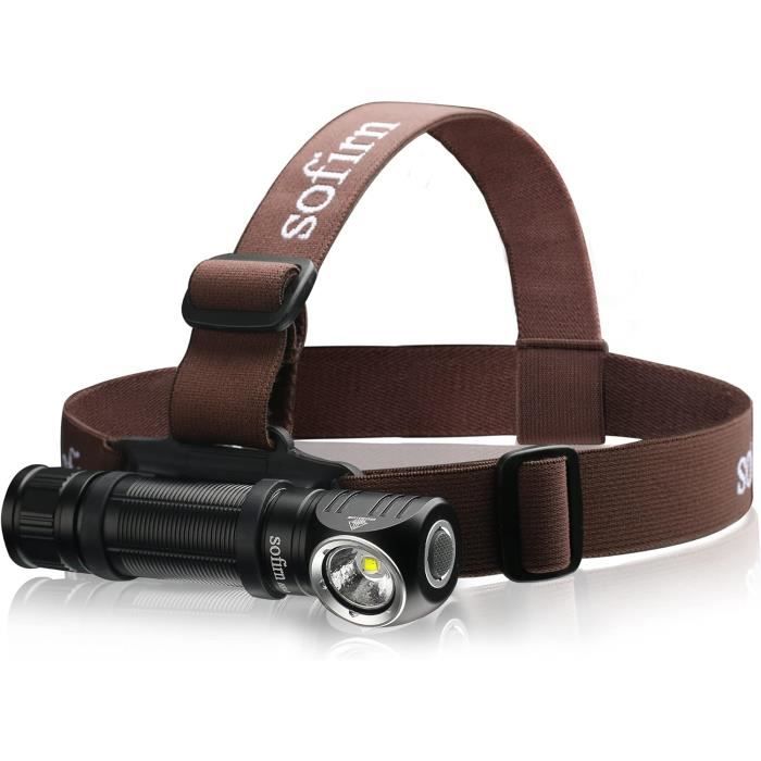 Lampe Frontale LED , Torche Frontale USB Rechargeable Puissante Etanche Phare 2000 Lumens 2 Pieces Lampe De Travail Pour Casque 93921261