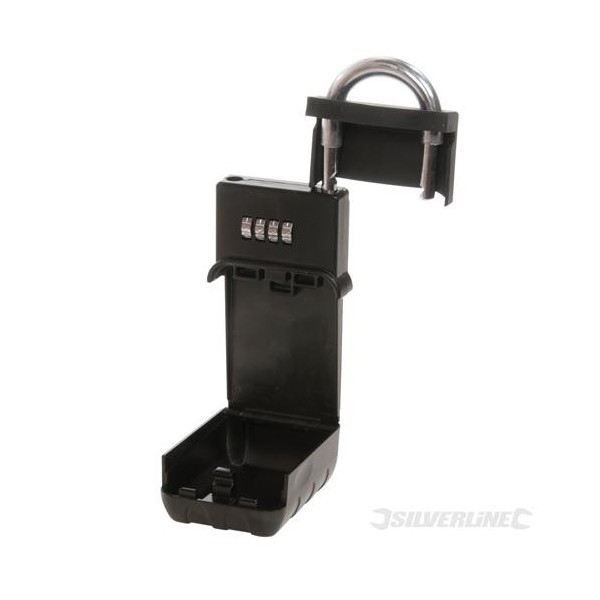 Coffret SILVERLINE ARMOIRE - BOÎTE À CLÉS Boîte à code de protection des clés - code à 4 chiffres Silverl