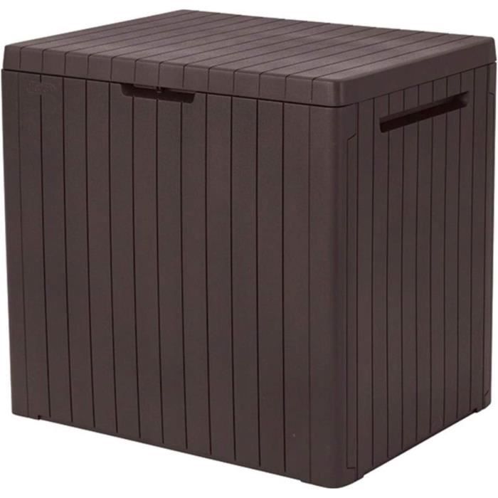 Housse Imperméable Jadeshay 123x62x55 Cm - Protection UV Pour Meubles De Jardin - Noir