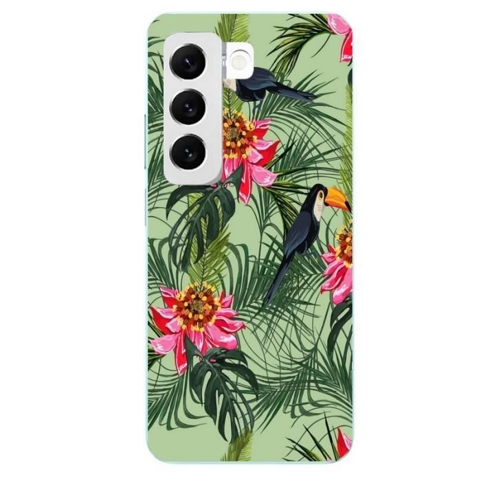 Coque Hydrogel Pour Samsung Galaxy S21 PLUS - Design Fleur Pastel, TPU, Clip - Marque Taperso, Neuf Avec Emballage