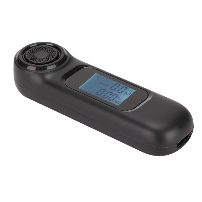 Éthylotest électronique Portable - Détecteur D'alcoolémie Haute Précision, écran LCD, Rechargeable USB - Pour Une Conduite Responsable