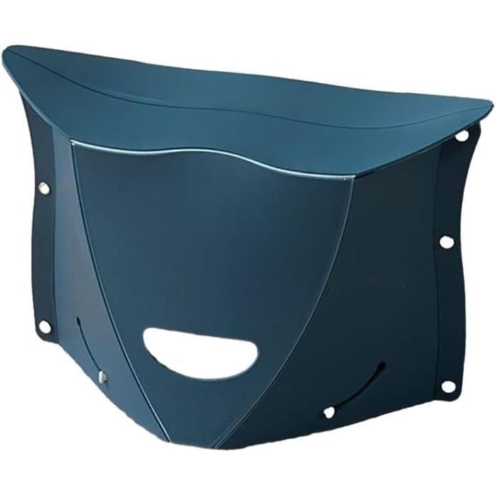 Tabouret Pliant Portable En Plastique Robuste - Pour Enfants Et Adultes - Cuisine, Salle De Bain, Pique-nique - Jaune Vif