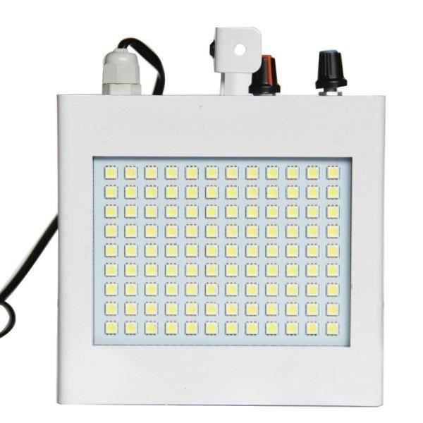 Trade Shop PROJECTEUR EFFET STROBOSCOPIQUE 108 LEDS LUMIÈRE BLANCHE