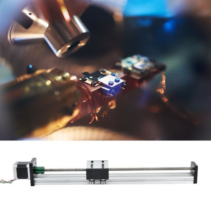 Rail De Mouvement Linéaire En Acier à Roulement, Bloc De Rail Linéaire