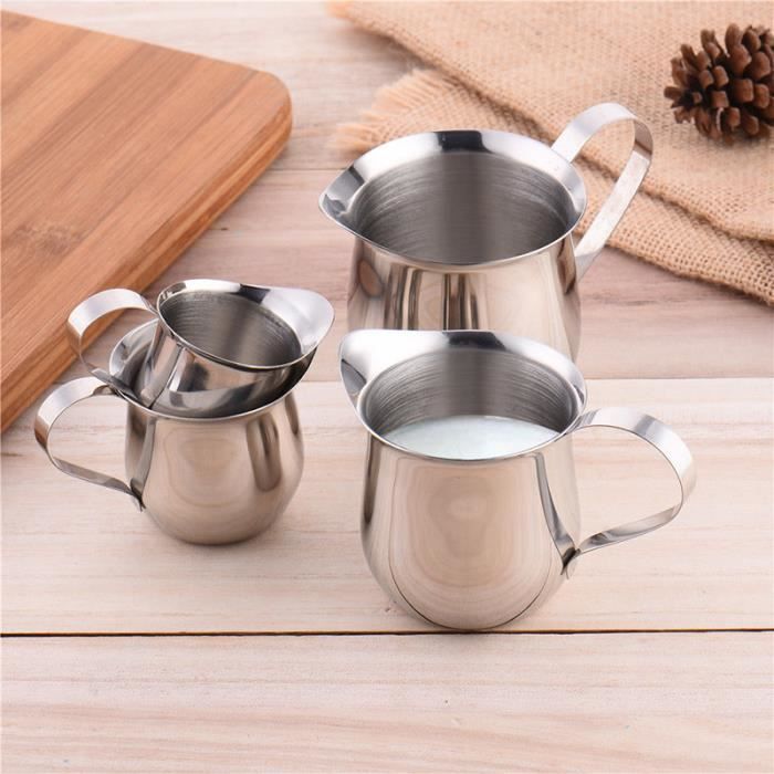 CAFETIERE,A1-60ml--Pichet à Mousse de Lait en Acier Inoxydable, Machines à Espresso, Cappuccino