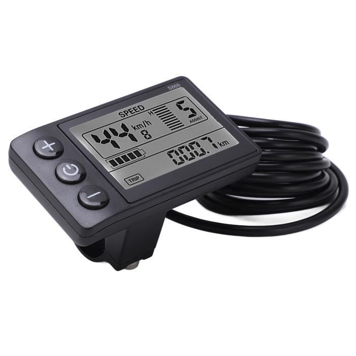 Kit De Conversion électrique Pour Vélo - Moteur 350W 24V/36V/48V - Écran LCD S886 - Neuf
