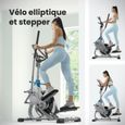 Hop-Sport Vélo elliptique-grimpeur, Masse d'inertie 7 kg, Cross Stepper pour la maison Icon HS-400B, Vélo magnétique + stepper 2en1-1
