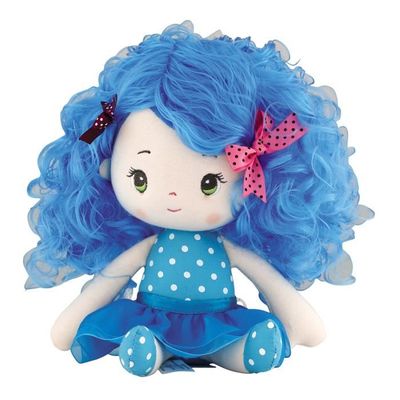 Poupée Chiffon : Petite fille bleue aille Unique Coloris Unique - Cdiscount  Jeux - Jouets
