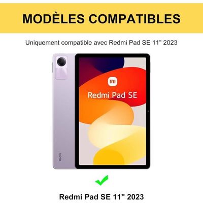 Coque Clavier Bluetooth AZERTY Français Pour Xiaomi Redmi Pad 2 11" (2025) - Détachable, Magnétique, 3 Angles - Protection Et Productivité