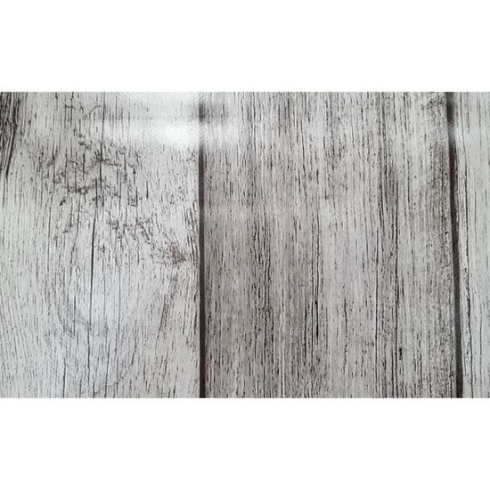 Cosca B/âton 120x120mm|DB120-8 Blanc Effet Bois PU 2 M/ètres