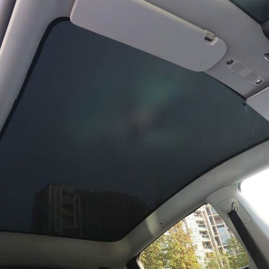  Chaussette Voiture Soleil Parasol rétractable pour Tesla pour  modèle 3/Y Pare-Soleil fenêtre de Toit Isolation Protection Contre Les  Rayons UV Pare-Soleil télescopique Pare-Soleil Voiture (Couleur