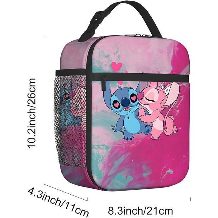 Stitch Sac Isotherme Repas Enfant, Jolie Boîte à Déjeuner, Sac
