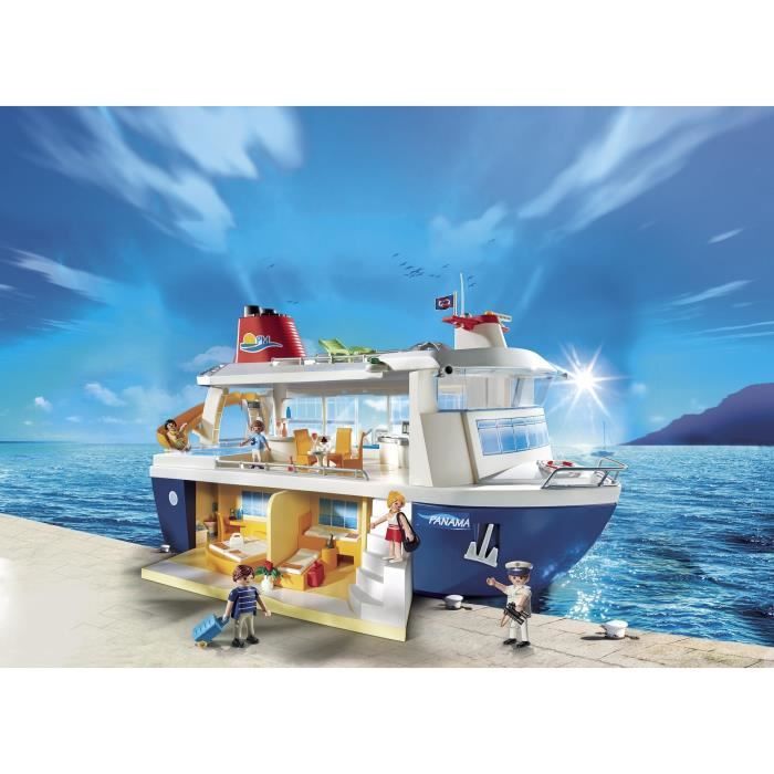 PLAYMOBIL - Family Fun - Bateau de Croisière 6978 - Cdiscount Jeux