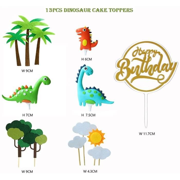 45 Figurines Dinosaures Miniatures - Jouet Enfant Plastique - Décoration Fête, Anniversaire, Cadeau