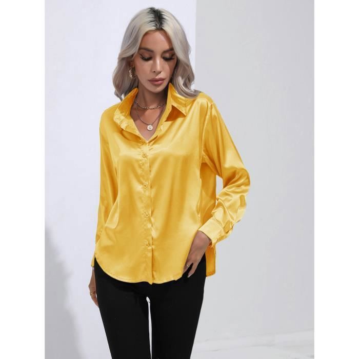 Chemisier Mousseline De Soie SYKT Chemisier U00e9lu00e9gant U00e0