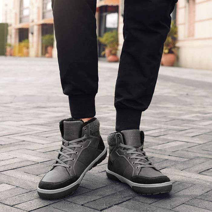 Chaussures montantes pour homme sale