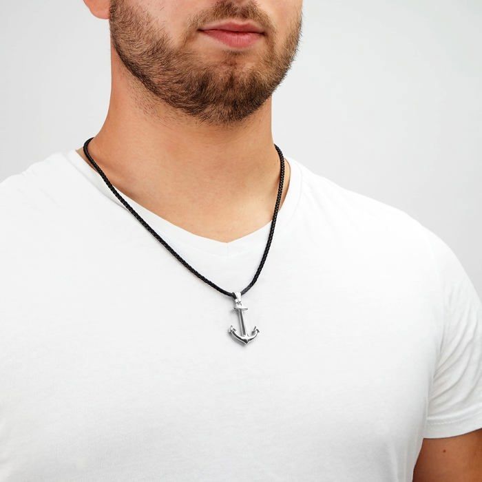Collier SERASAR Premium Pour Homme [Faith] | Acier Chirurgical 316L | Noir | 50 Cm | Coffret à Bijoux Inclus Noir - Achat / Vente Sautoir Et Collier Collier SERASAR Premium Pour