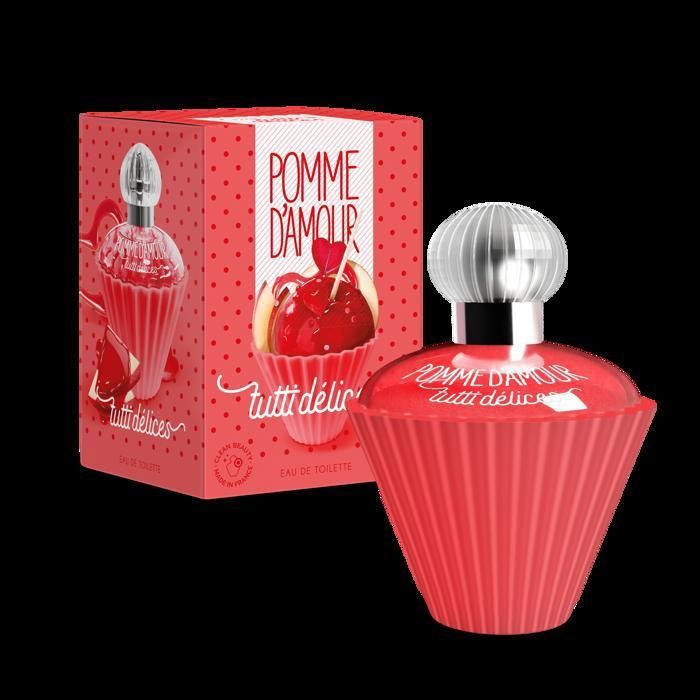 Eau De Parfum Tutti Délices Pomme D'Amour 50ml - Notes Jasmin, Rose, Caramel, Neuf