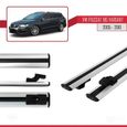 Compatible avec Volkswagen Passat (B6) VARIANT 2005-2010 Barres de Toit BASIC Modèle Railing Porte-Bagages de voiture GRIS-2