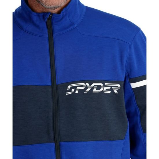 Polaire de ski Spyder Bandit - Bleu électrique - Taille 2XL Electric blue -  Cdiscount Sport