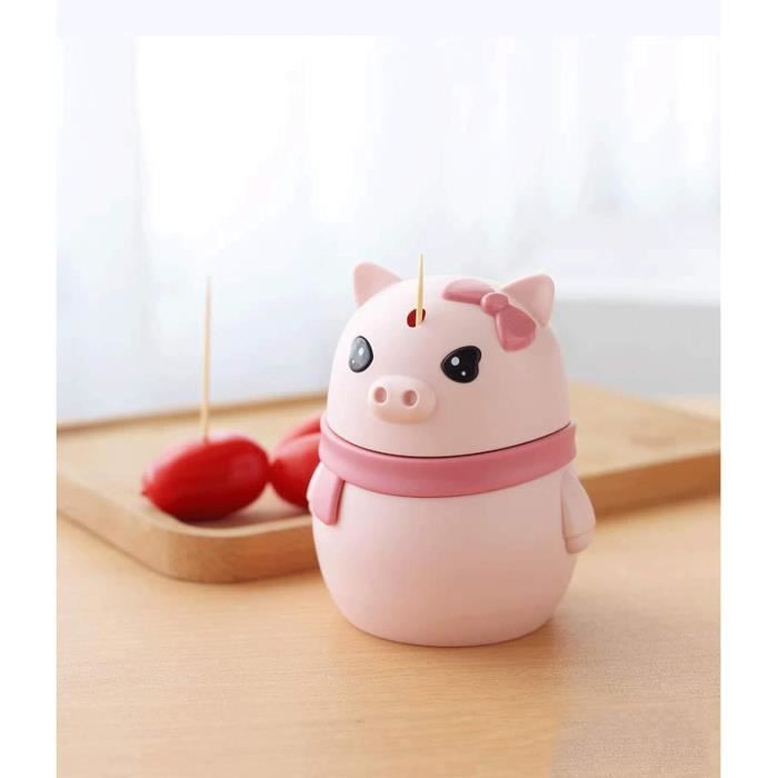 RESVUGA - Porte-cure-dents Design Rose - Pratique Pour La Table Ou La Cuisine