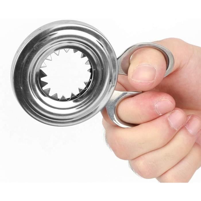 Coupe-oeufs - Inox - 2pcs - Résistant à l'usure - Facile à nettoyer - Pour cuisine et restaurant - Maison Coupe-oeufs - Inox - 2pcs - Résistant à l'usure - Facile à nettoyer - Pour cuisine et restaurant - Maison