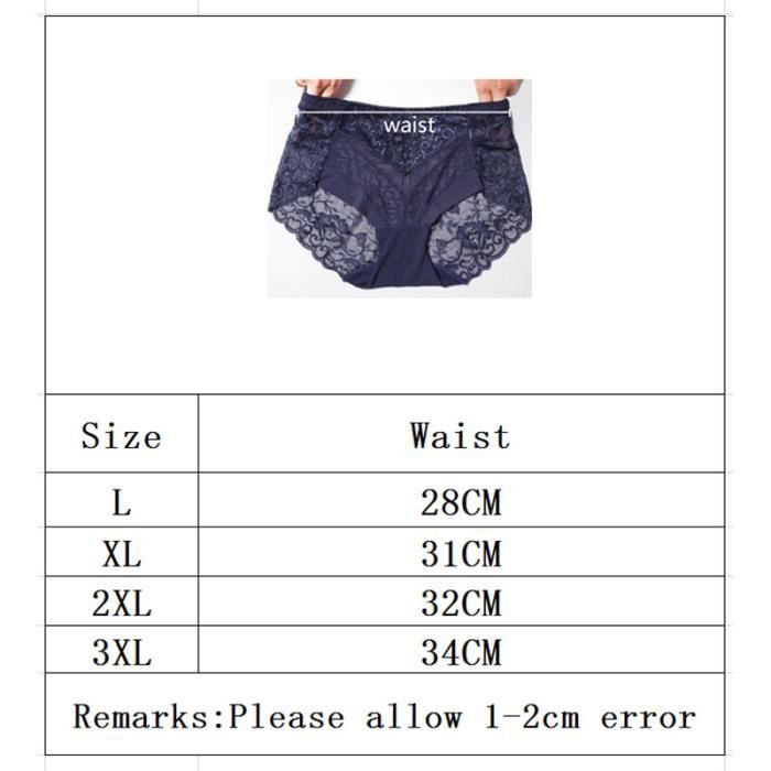 Culotte Menstruelle Lavable Anti-fuite Lot De 3 - Taille Haute En Coton, Grandes Tailles Disponibles