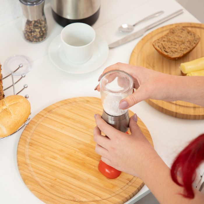 Cadeau De Noël Mignon - Ensemble Salière Et Poivrière En Céramique, Coffret De Sel Daisy, Bouteilles De Sel Et De Poivre Mignonnes, Décor De Table De Cuisine En Poterie - France