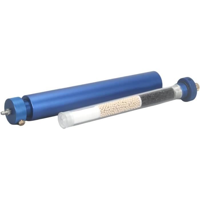 dijiusidy Filtre à Air séparateur eau-huile haute pression monocylindre PCP pompe étanche antirouille compresseur d'air connecteur, Bleu dijiusidy Filtre à Air séparateur eau-huile haute pression monocylindre PCP pompe étanche antirouille compresseur d'air connecteur, Bleu