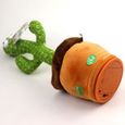 33 cm-13 pouces cactus bébé jouet électrique en peluche poupée cadeau-(modèle de tambour) trois chansons-3