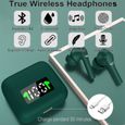 Ecouteur Bluetooth, Réduction active du bruit ANC,Écouteurs sans Fil Bluetooth 5.2 avec Mini Boîtier (30g) TWS Stéréo Oreillette-3