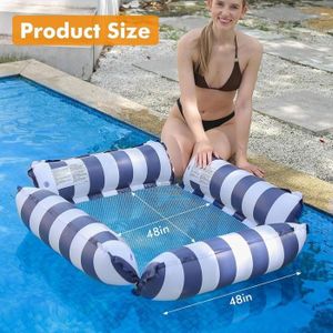 2PCS Fauteuil de Piscine Gonflable 4 en 1, Bouée Flottante pour Eau pour Adultes et Enfants, Fauteuil Flottant adapté à l'Été, Plage, Lac, Fêtes et Toutes Activités Aquatiques 2PCS Fauteuil de Piscine Gonflable 4 en 1, Bouée Flottante pour Eau pour Adultes et Enfants, Fauteuil Flottant adapté à l'Été, Plage, Lac, Fêtes et Toutes Activités Aquatiques