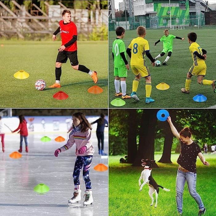 Cersaty Entraîneur De Football Solo - Ceinture 5 Griffes Avec Cônes Et Sac De Ballon
