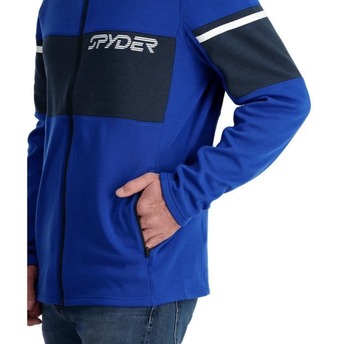 Veste polaire de ski Spyder Speed - bleu électrique - taille XL pour homme  Electric blue - Cdiscount Sport