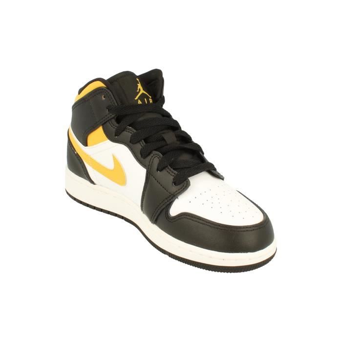 Jordan cuir noir sales