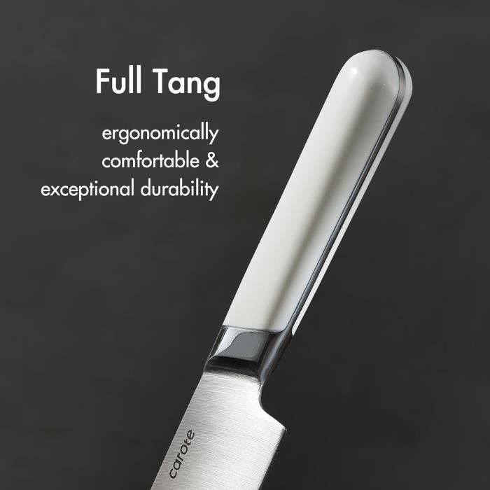 Set De Couteaux Kitchen King Professional - 7 Couteaux + Fourchette + Affûteur + Housse - NEUF