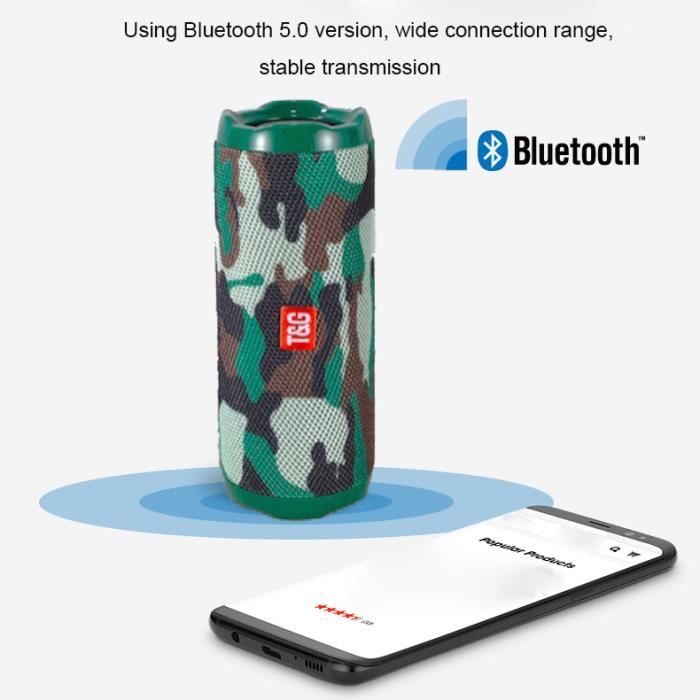 Chrono - Enceinte Bluetooth 5.0 Portable étanche 20W Haut-Parleur