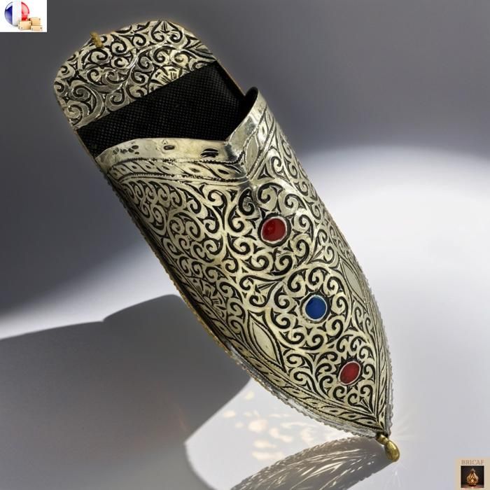 Babouche artisanal fait main decoratif marocaine babouche pour la decoration murale 3en1 Cdiscount Maison