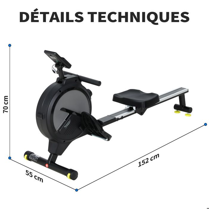 Rameur pliable 16 niveaux : test et avis complet Rameur pliable 16 niveaux : test et avis complet