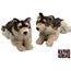 chien loup peluche