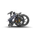 Vélo électrique pliant ALORS gris - A20 XE - VAE - Mixte - 7 vitesses - Alliage d'aluminium-0