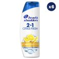 6 2-en-1 Citrus Fresh Shampooing 270ml, Head&Shoulders-0