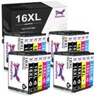 AUMOK 20 PACKS Cartouche compatible pour EPSON 16XL coutouche EPSON WF-2630 WF-2750 WF-2760 WF-2650 WF-2530 WF-2510 WF-2010 WF-2540
